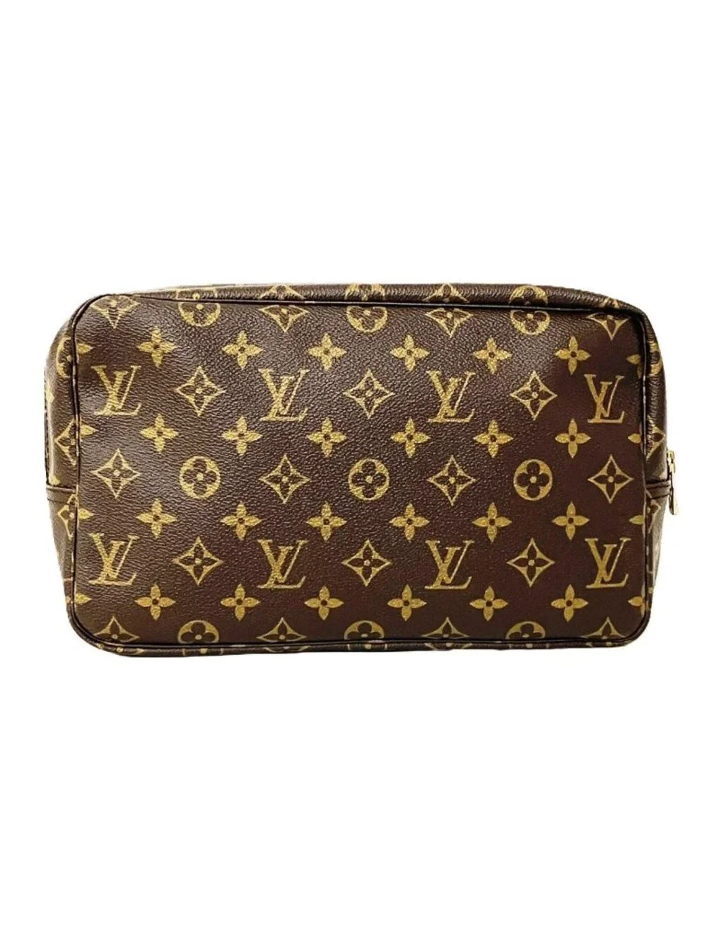 Louis Vuitton Viton Trousse Canvas Wallet 28 Monogram Clutch